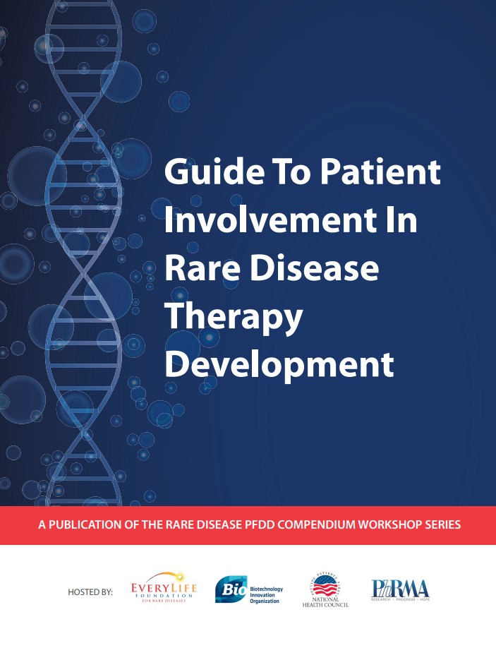 Guide to Patient Involvement in Rare Disease Therapy Development Cover