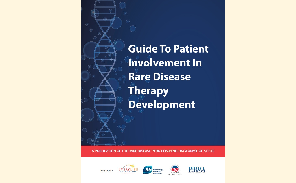 Guide to Patient Involvement in Rare Disease Therapy Development Cover