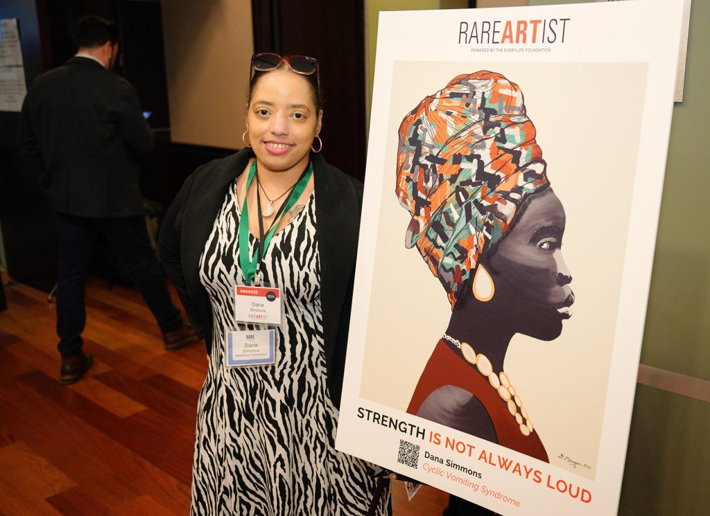 RARE Artist Dana Simmons at RARE Disease Week